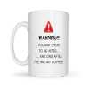 Funny Mug For Him or Her - Coffee Cup - Cheeky for Office or Home - Boss, Colleague, Friend, Brother, Sister, Mum, Dad, husband, wife Gift