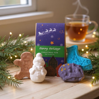 Christmas Bath Bomb Set