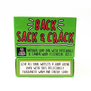 Back Sack & Crack Soap | Patchouli and Sandalwood | Vegan | | Stocking Filler | Secret Santa