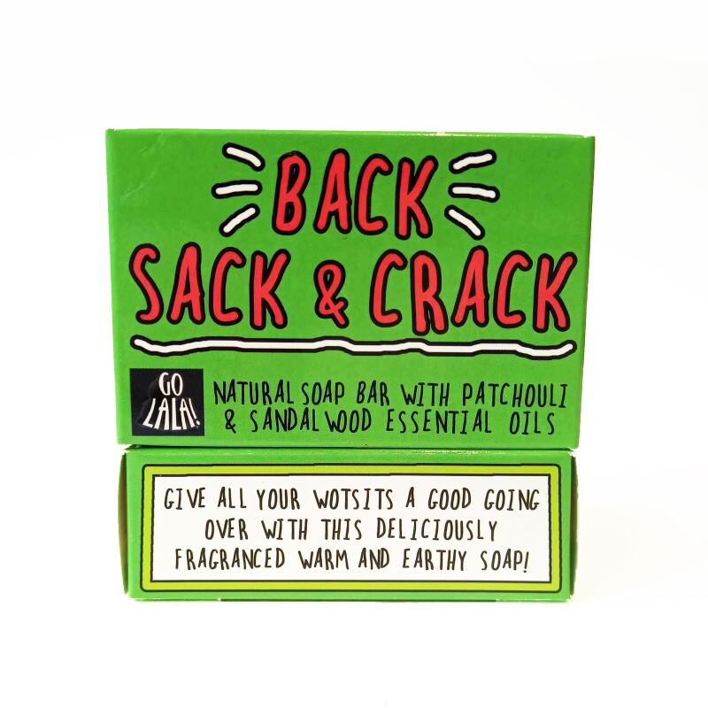Back Sack & Crack Soap | Patchouli and Sandalwood | Vegan | | Stocking Filler | Secret Santa