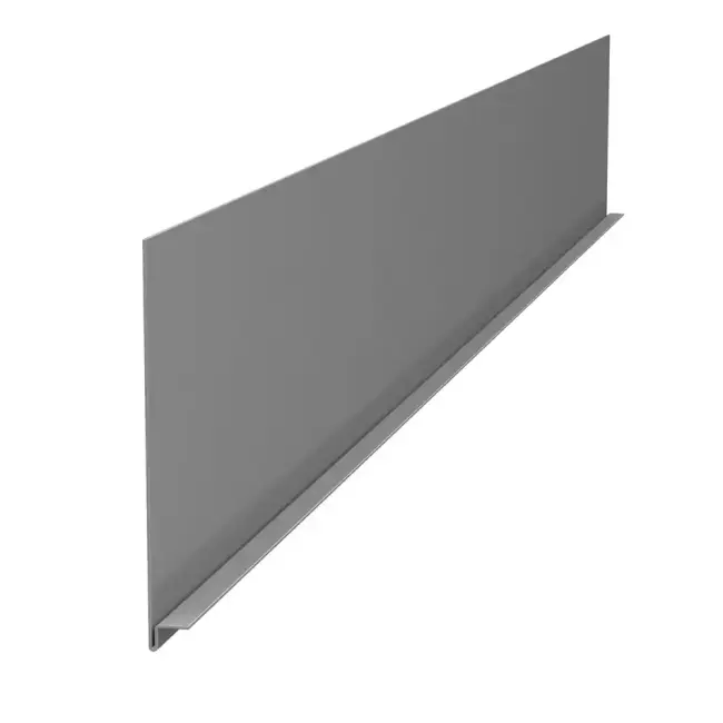 Aluminium Fascia Panels FP1 3m Length - Mill (Unfinished) - 150mm