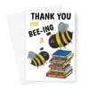 Thank You Card For Teacher - Funny Bumble Bee Pun -  A5 Greeting Card - A5 Portrait - 1 Card