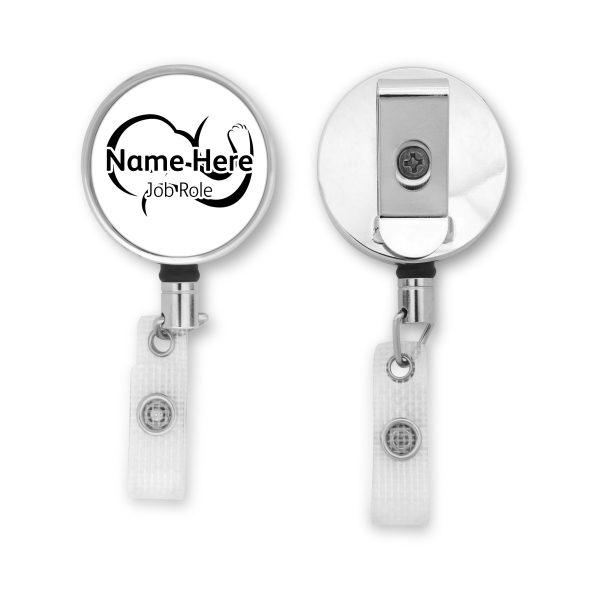 Personalised Metal ID Reel - Breastfeeding Bubs