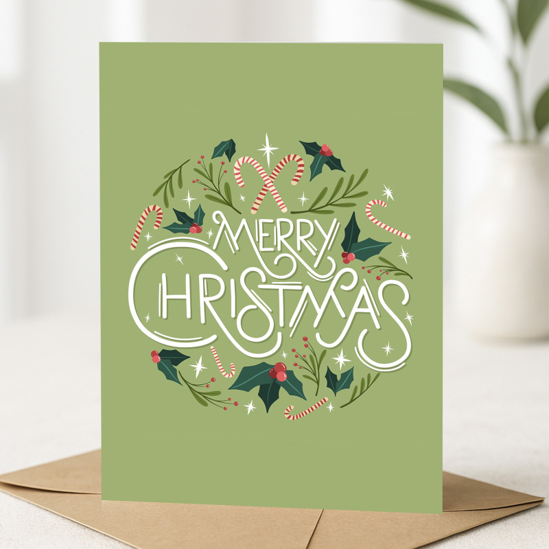 Corporate Christmas Cards Branded | Corporate | Company | Christmas Cards for Clients  Staff, Co-Workers, Teams & Clubs Christmas Cards - A6 - 4.1" x 5.8"