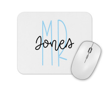 Personalised Mouse Mat - Teacher's Name Miss/Mrs/Mr