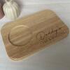 Mothers Day Gift Engraved Wooden Tea and Biscuit Board / Gift for Birthday Housewarming Mothers Day / Serving Board / Coffee and Cake - Design 1 - Tea & Biscuits