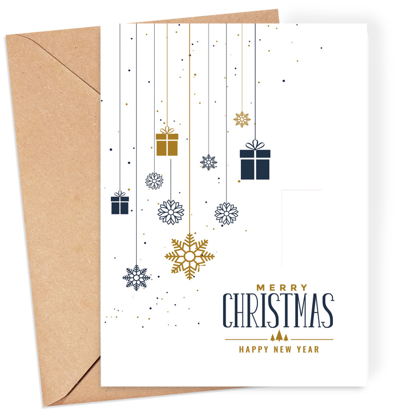 Corporate Christmas Cards Branded | Corporate | Company | Christmas Cards for Clients  Staff, Co-Workers, Teams & Clubs Christmas Cards - A6 - 4.1" x 5.8"