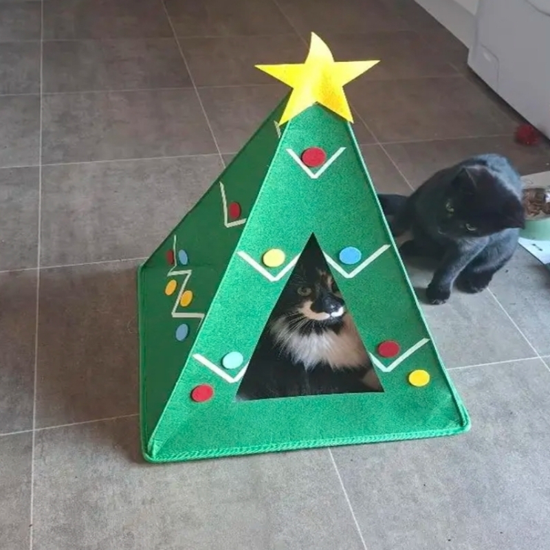 Christmas Tree Pet Play Tent