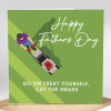 Funny Father’s Day Card – Lawn Mower Joke for Dad – Humorous Card for Garden Lovers & Lawn Enthusiasts