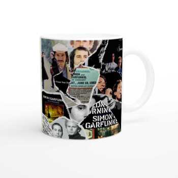 Simon and Garfunkel Inspired Anthology of First Ten USA Album Mug