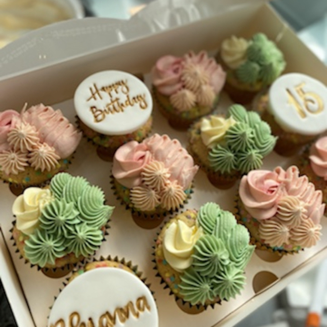 Our Classic Birthday Cupcakes
