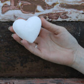 Love Heart Bath Bombs 70g - Coconut