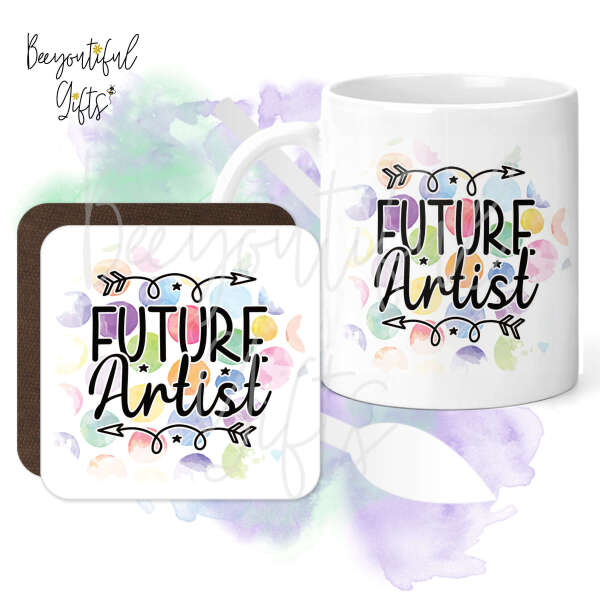 Mug & Coaster Set - Future Artist