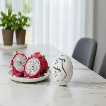 Tropical Paradise Coco Bath Bomb - Dragon Fruit