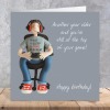 Funny Birthday Card for Gamers - Polymer Clay Art by Erica Sturla - Gaming Birthday Card for Him UK