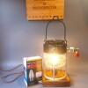 Bullfinch Hand light No. 1616 - Converted to Electric on a wooden base