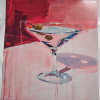 A4 Print Wine Glass (kitchen5637)