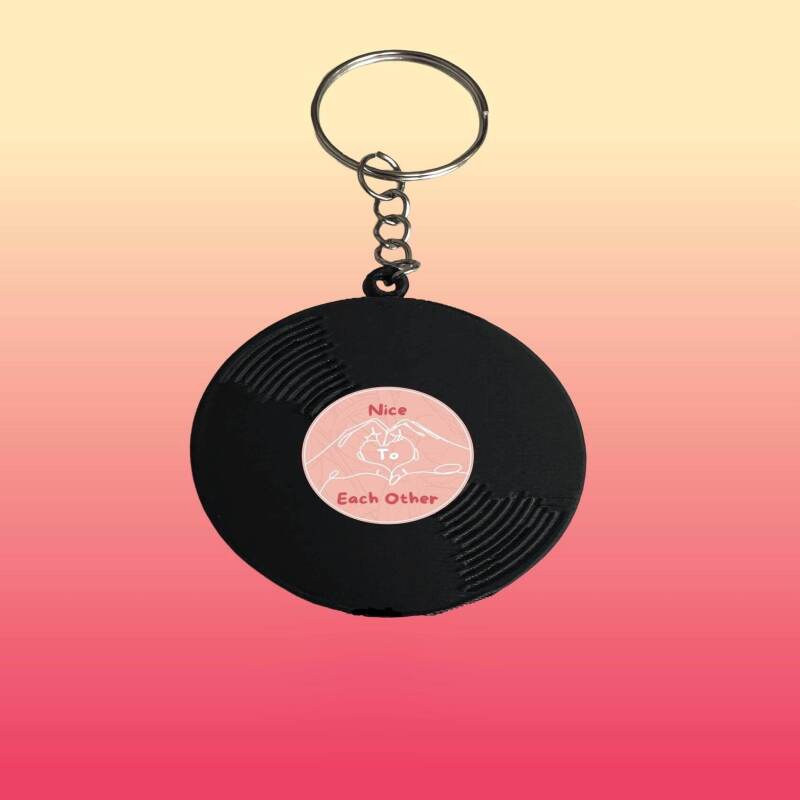 Olivia Dean Vinyl 3D Print Keyrings / Keychains - Man I Need