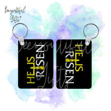 Religious Key Ring - He Is Risen