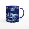 Joni Mitchell Blue Album Track Mug - Ceramic White