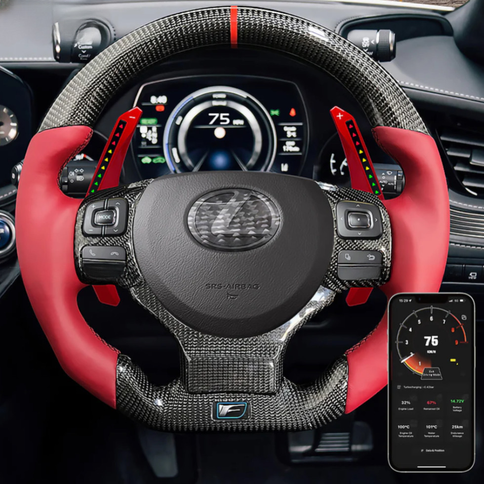 LEXUS LED PADDLE SHIFTERS