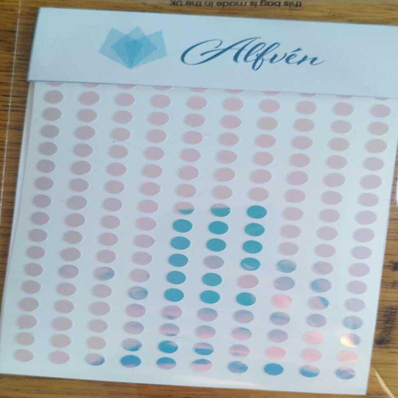 6mm Dot Circle Stickers 200 stickers per sheet - Pink
