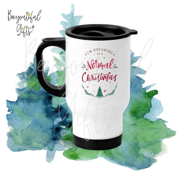 Christmas Travel Mug - I'm Dreaming of a Normal Christmas