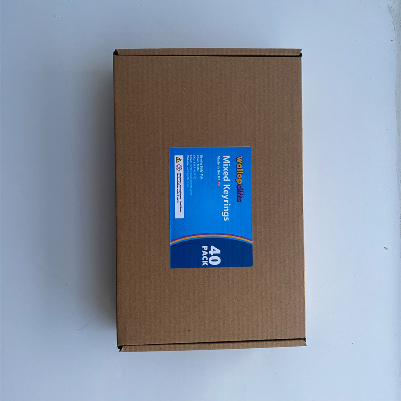 Mixed Keyring Box (40 Keyrings)