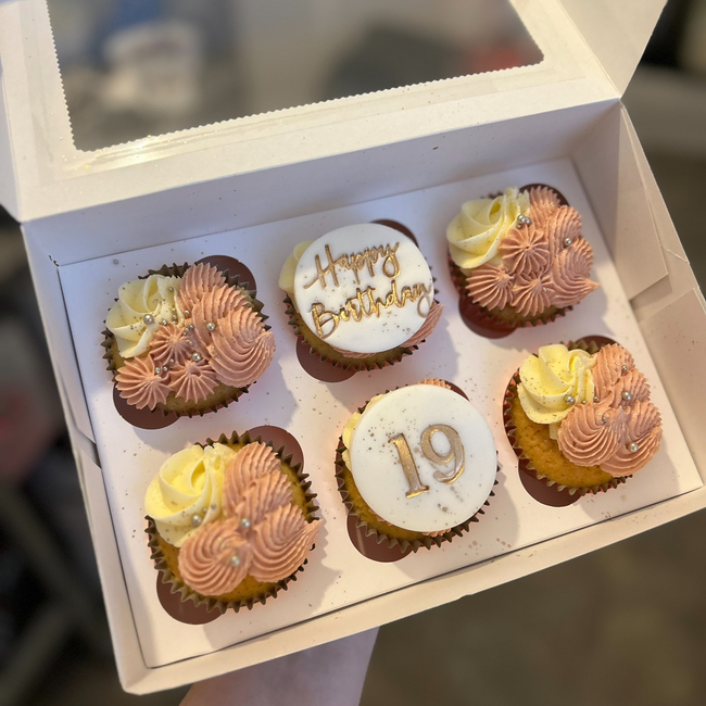 Our Classic Birthday Cupcakes