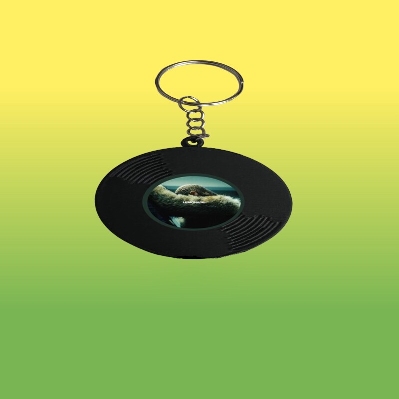 Beyonc&eacute; Vinyl 3D Print Keychains / Keyrings - 4