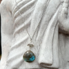 Labradorite Sterling Silver Necklace