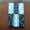 Domino Magnetic Needle Travel Tin | Magnetic Needle Case - Black Six | Three
