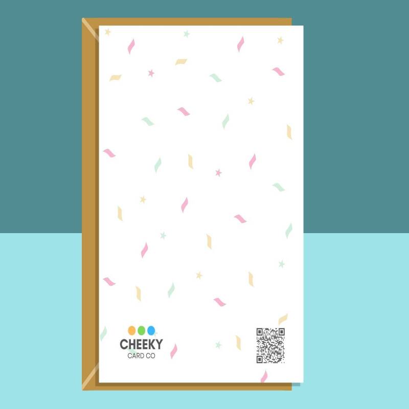 Funny 16th Birthday Card - For Him or For Her - Cheeky Card Ideal for Brother, Sister, Cousin, Friend, Nephew or Niece turning 16 years old