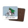 Funny Christmas Coaster: Christ on a Bike, Novelty Xmas Gift