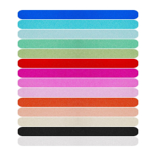 Personalised Delicate Card Cake Topper - Glitter Effect