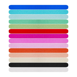 Personalised Delicate Card Cake Topper - Glitter Effect