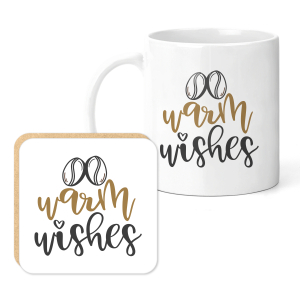 Mug & Coaster Set - Warm Wishes