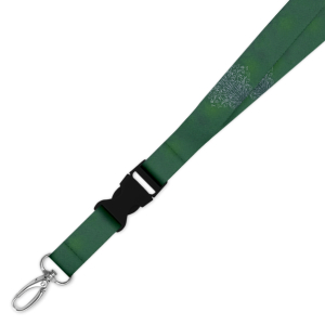 Double Breakaway Lanyard - Green Chalkboard Teacher