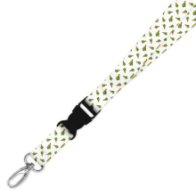 Double Breakaway Lanyard - Christmas Trees