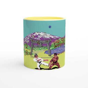 Retro Computer Game Way Of The Exploding Fist Mug