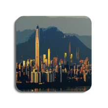 Shenzhen - China | Global Artwork Wooden Coaster