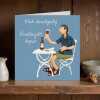 Welsh birthday card for son - Mab bendigedig art card by Erica Sturla - UK made