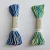Olympus Sashiko Cotton Thread Variegated 20m - Blue & White