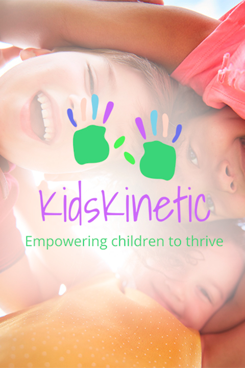 A therapist working with a child in a bright, welcoming school environment