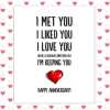 funny rude anniversary card, rude wife card, rude husband card, c*nt card, dickhead card, cheeky card, girlfriend, boyfriend, 15 designs - CUNTIEST