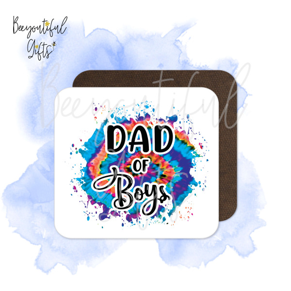 Father's Day Coaster - Dad of Boys