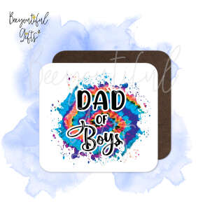 Father's Day Coaster - Dad of Boys
