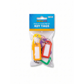 Pack of 10 Assorted Key Tags