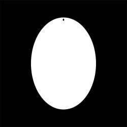 Circle blanks sublimation aluminium 152mm 6" diameter pack of 10