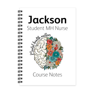 Personalised A5 Notebook - Mental Health Matters